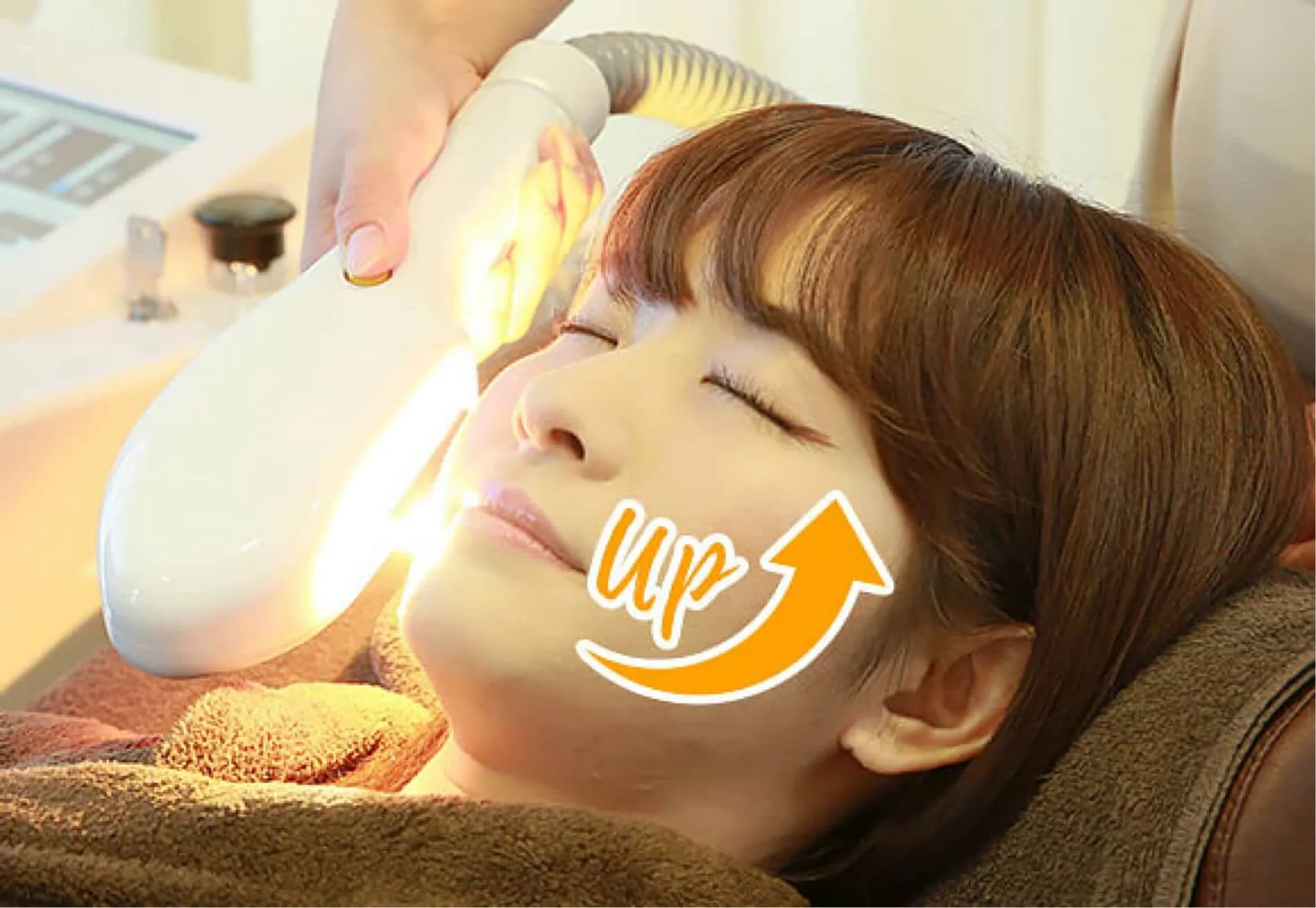 光のフェイシャルエステ説明写真